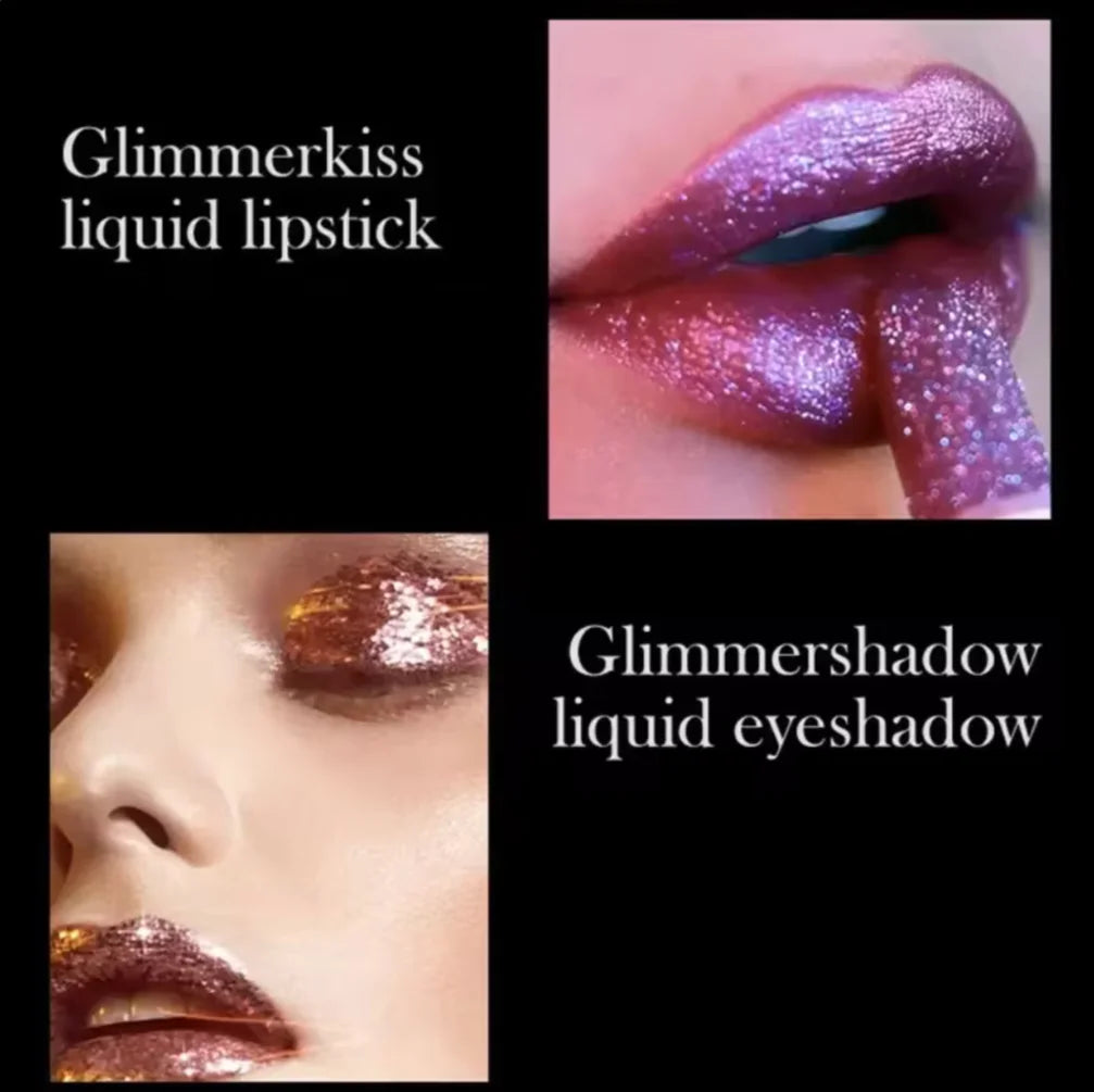 Glitter Luxe : Collection de rouges à lèvres imperméables à l’eau et à l’humidité 7 couleurs