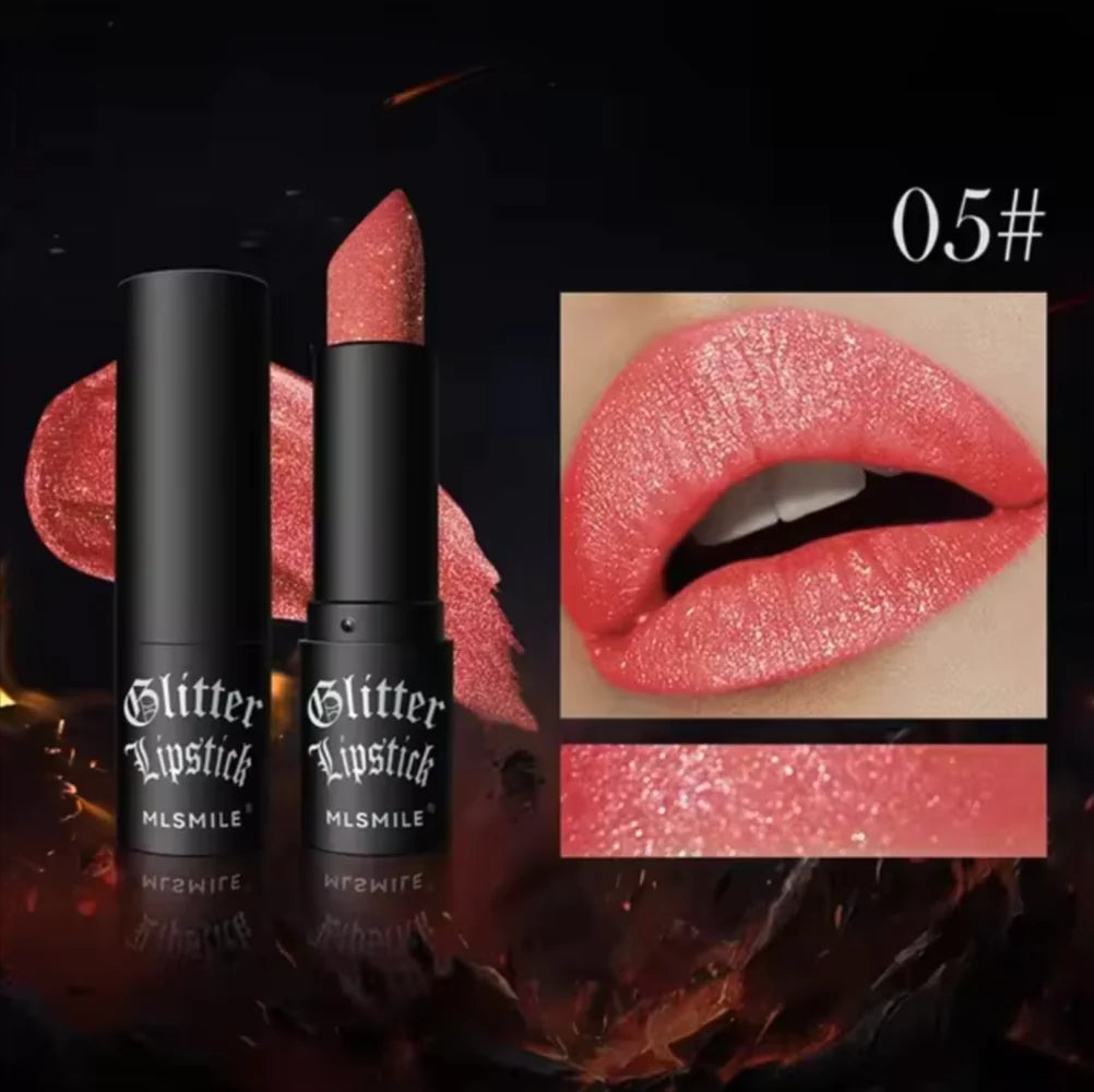 Glitter Luxe : Collection de rouges à lèvres imperméables à l’eau et à l’humidité 7 couleurs